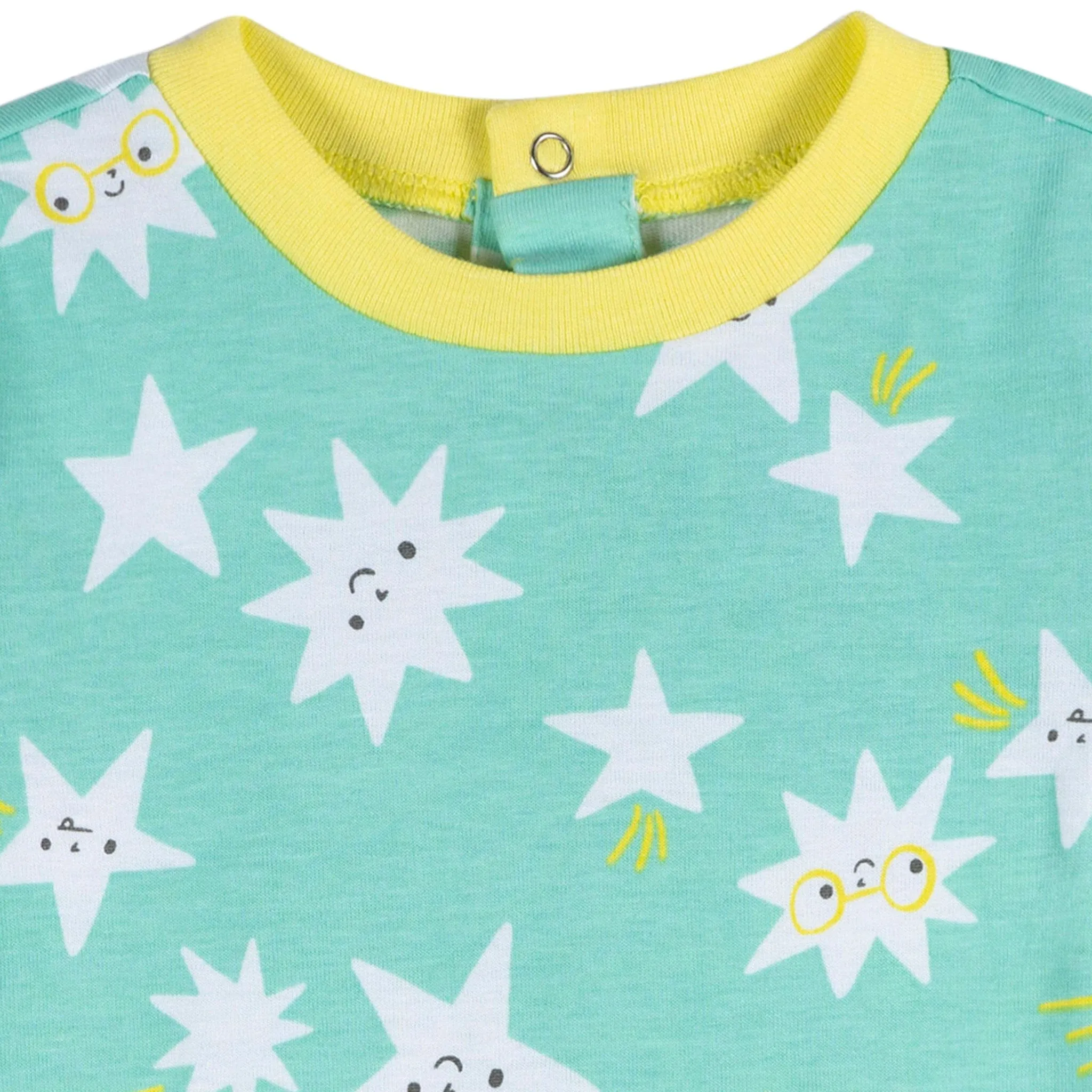3-Pack Baby Neutral Smiles Rompers Gerber Childrenswea