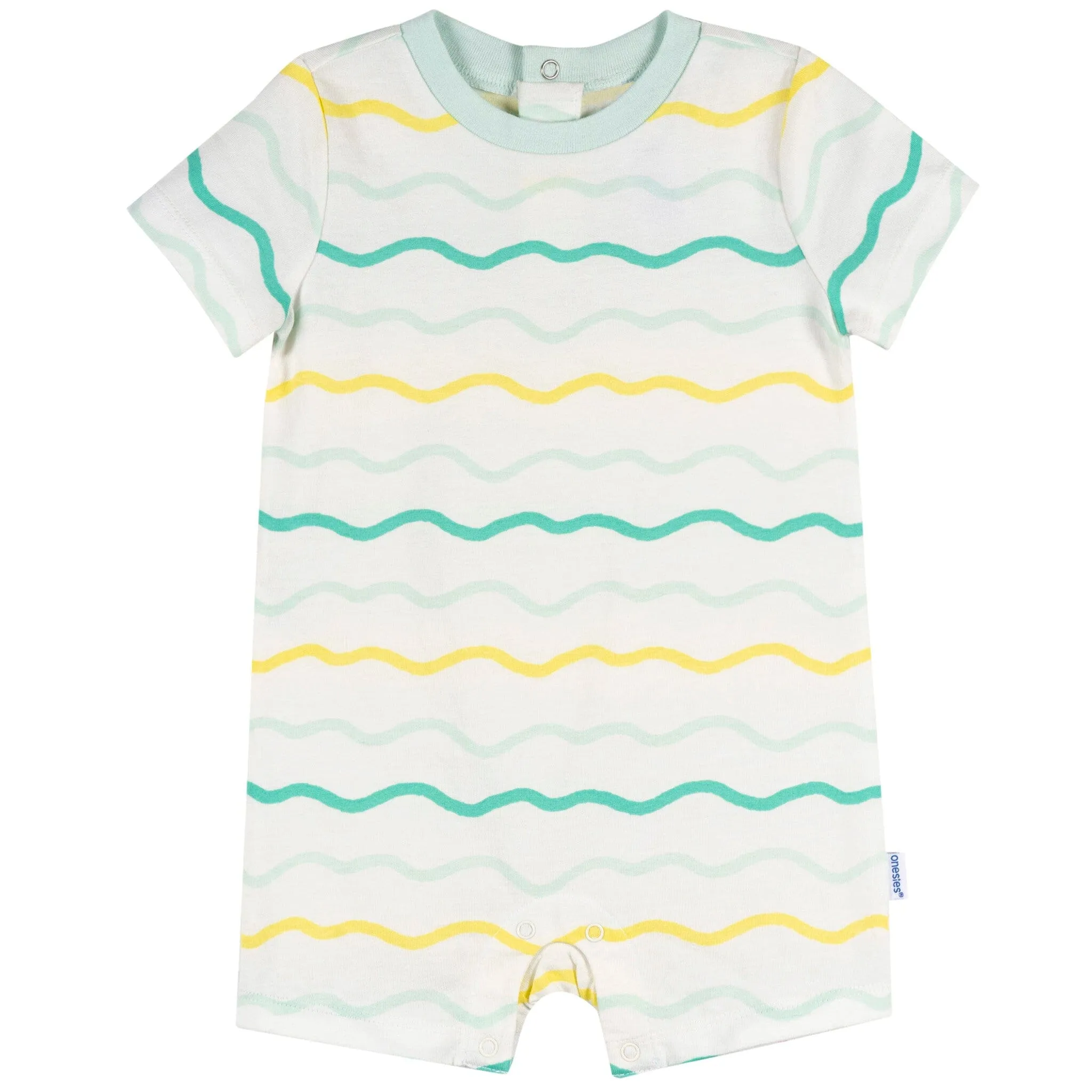 3-Pack Baby Neutral Smiles Rompers Gerber Childrenswea