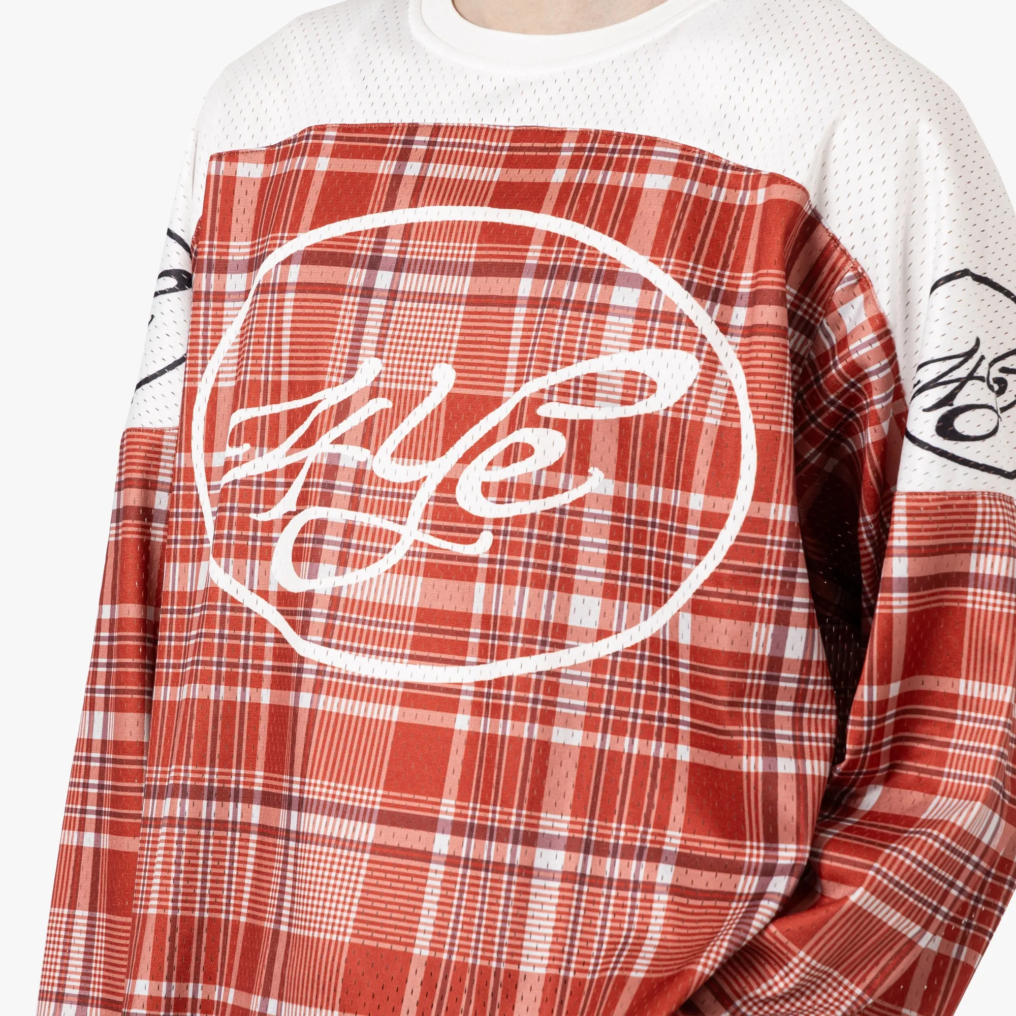 4YE Miss Lou Mesh Jersey / Bandana Red