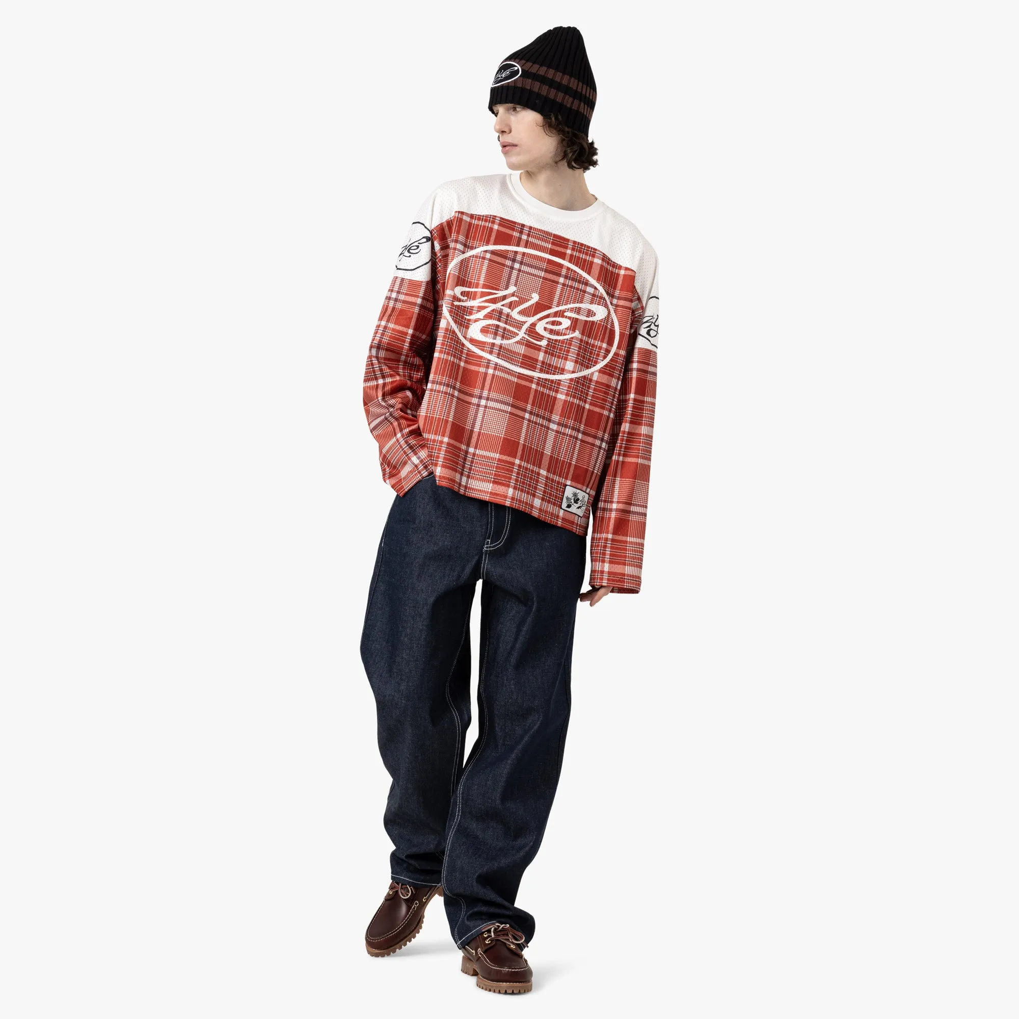 4YE Miss Lou Mesh Jersey / Bandana Red