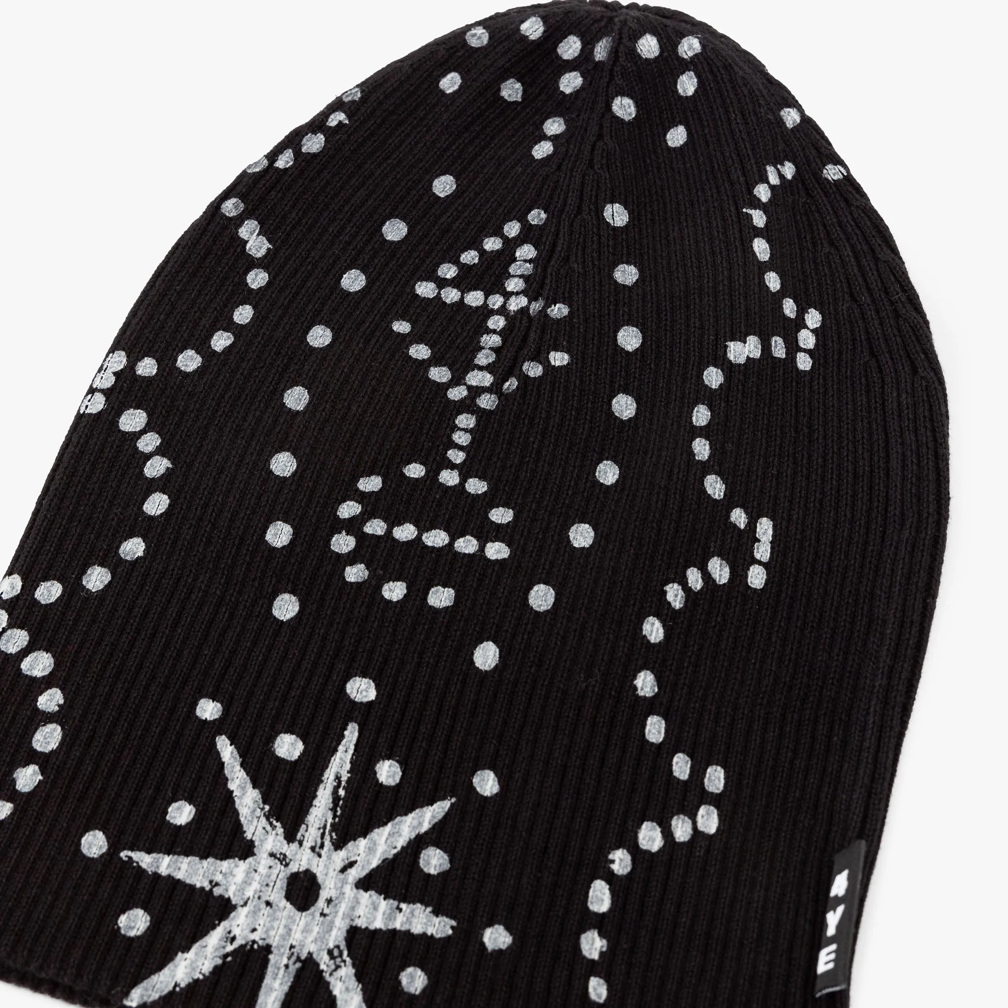 4YE Scar Beanie / Black