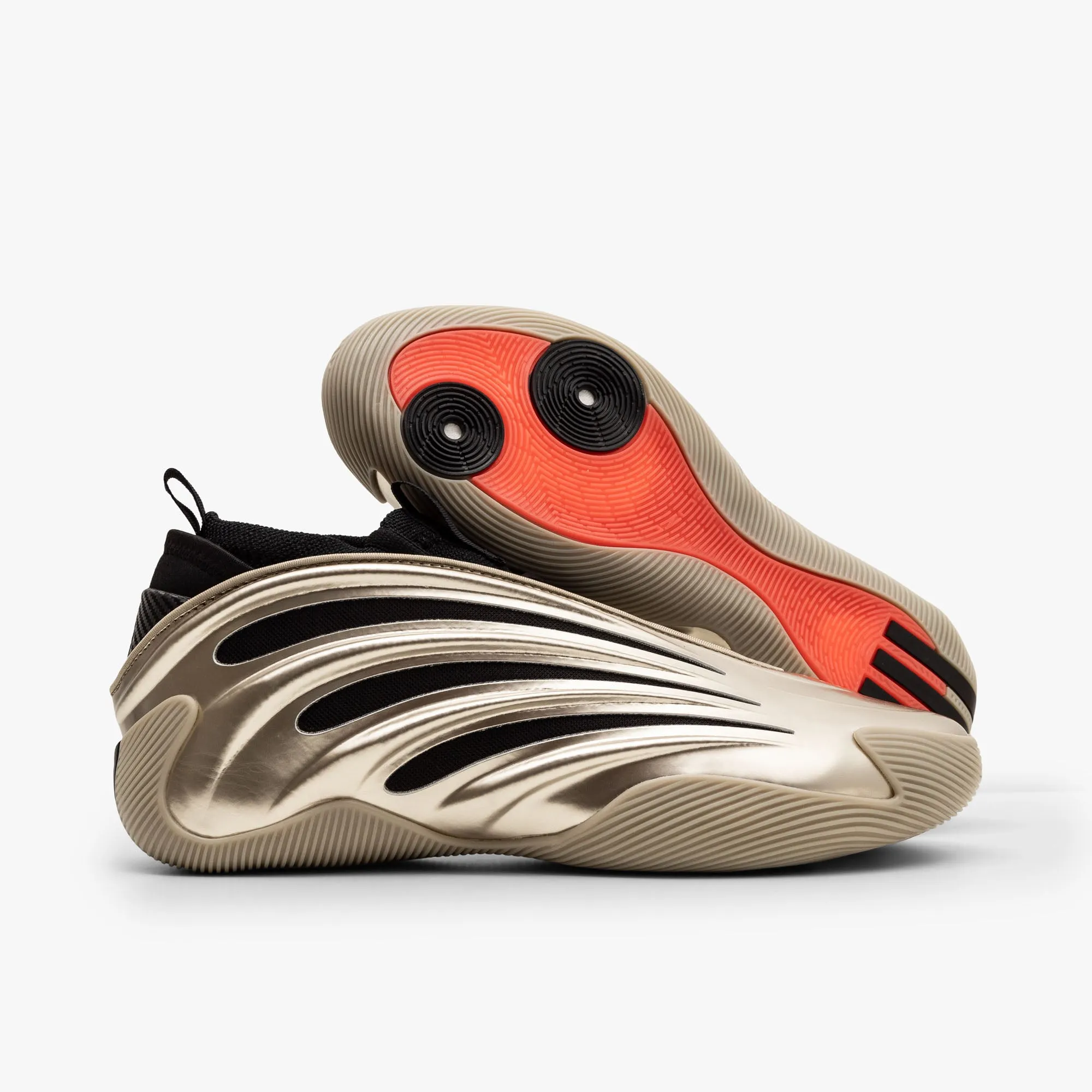adidas Harden Volume 9 Cyber Metallic / Core Black - Lucid Red