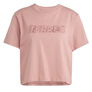 Adidas Terrex Womens Graphic T-Shirt Warm Clay