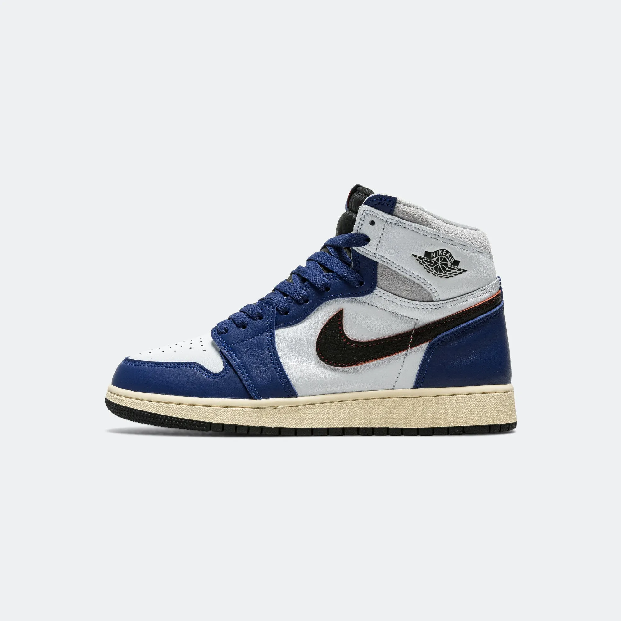 Air Jordan 1 High OG RMSTD (GS) - White/Black-Neutral Grey