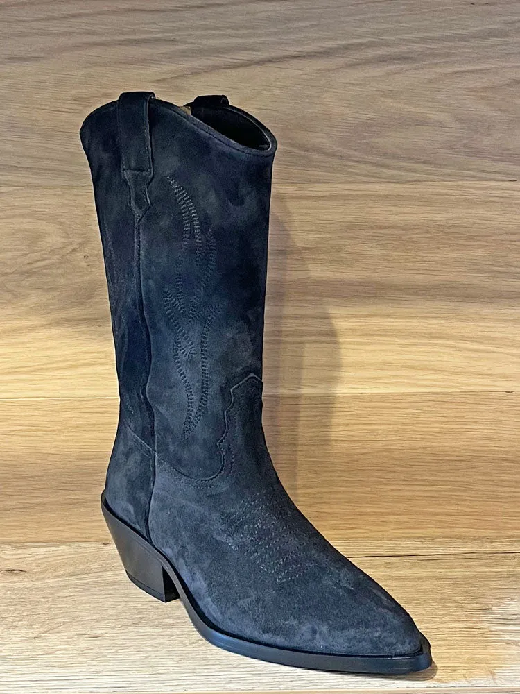 Alpe Holly Boots Off Black