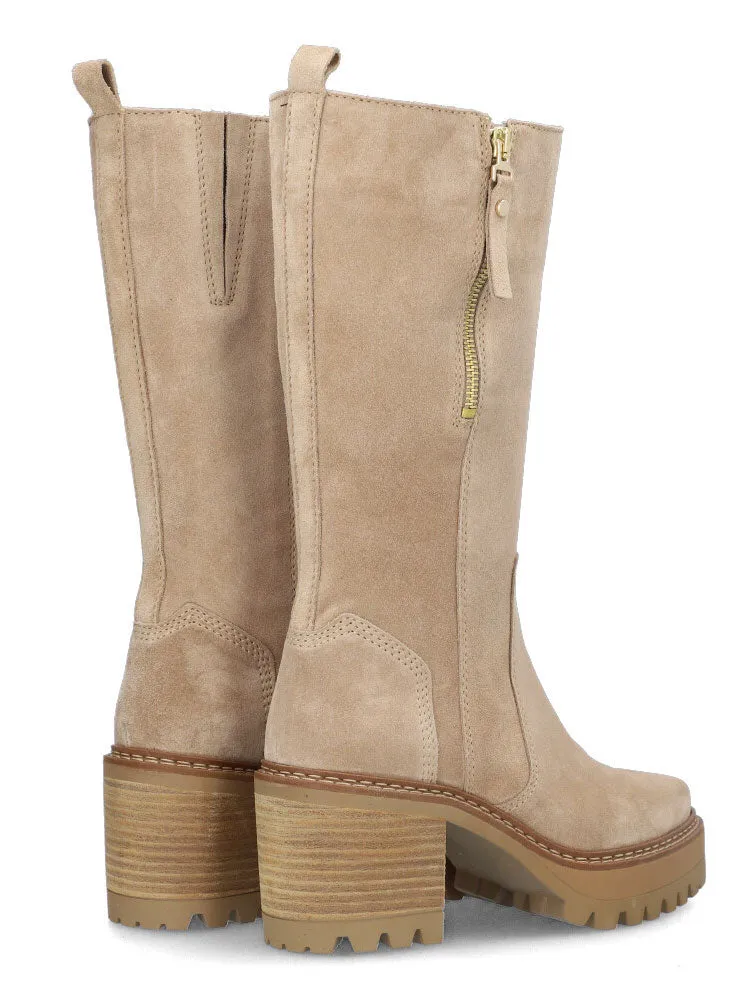 Alpe New Amelie Tall Boots Noisette