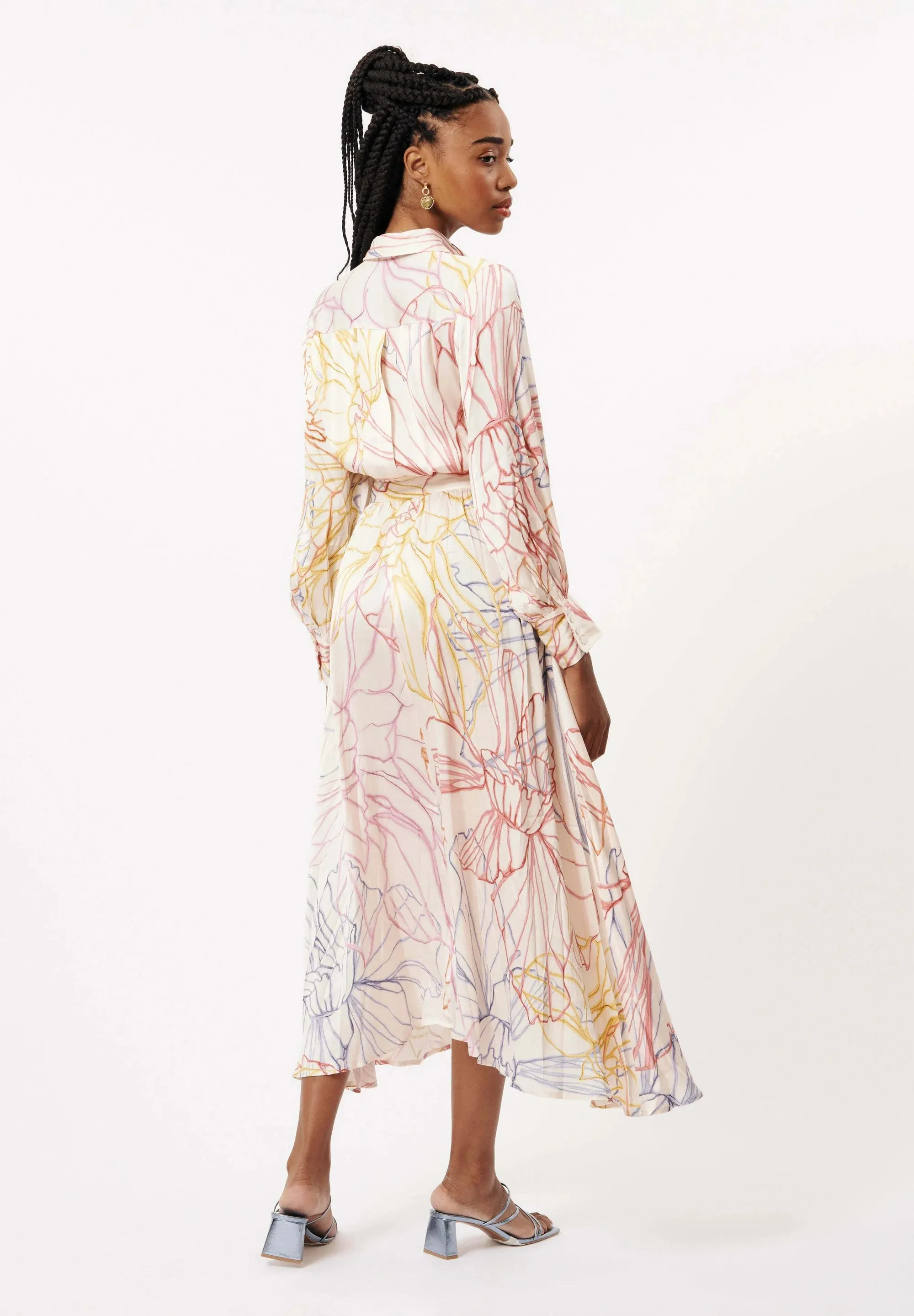 Amanda Shirt Dress (Pastel Sketch)
