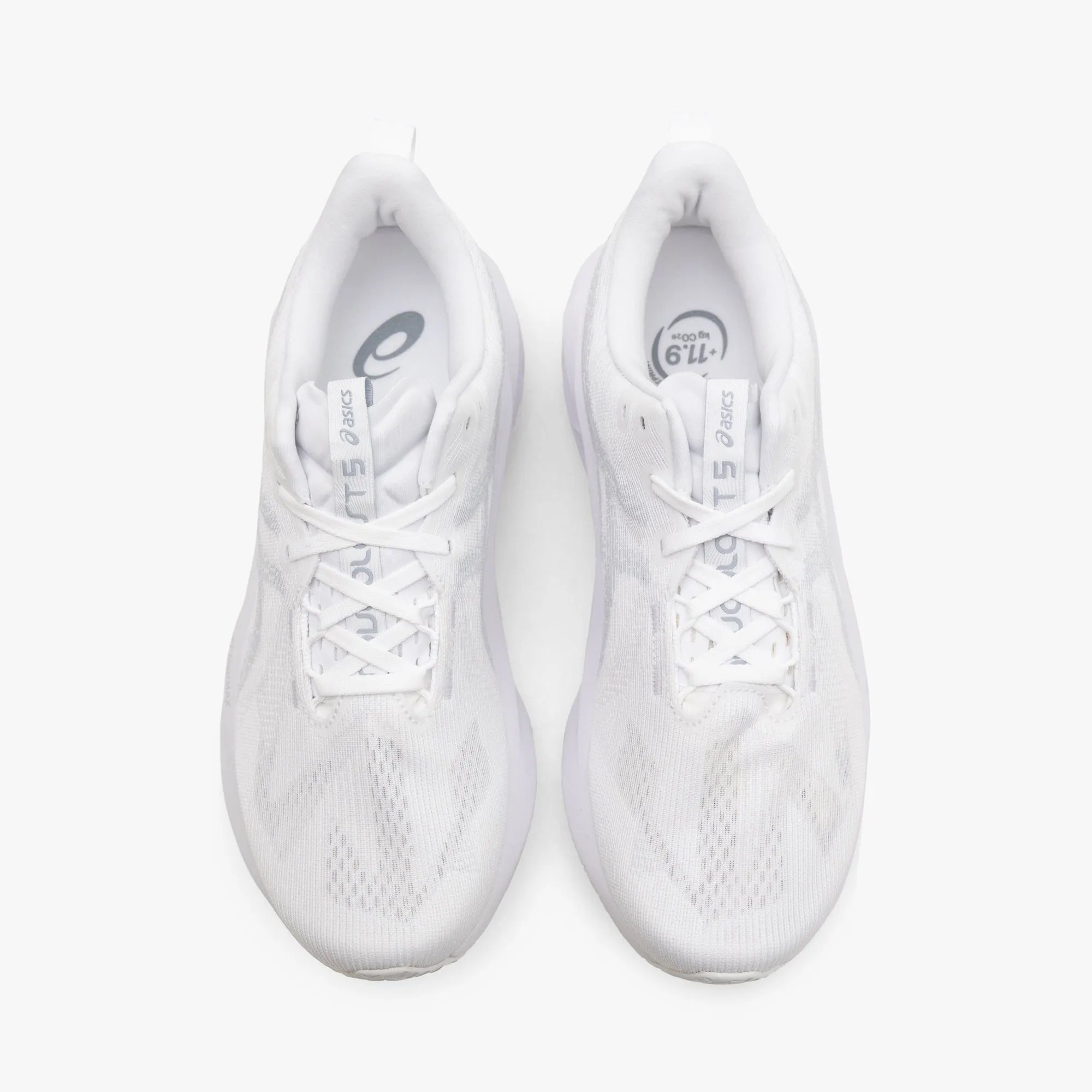 ASICS Novablast 5 White / Piedmont Grey