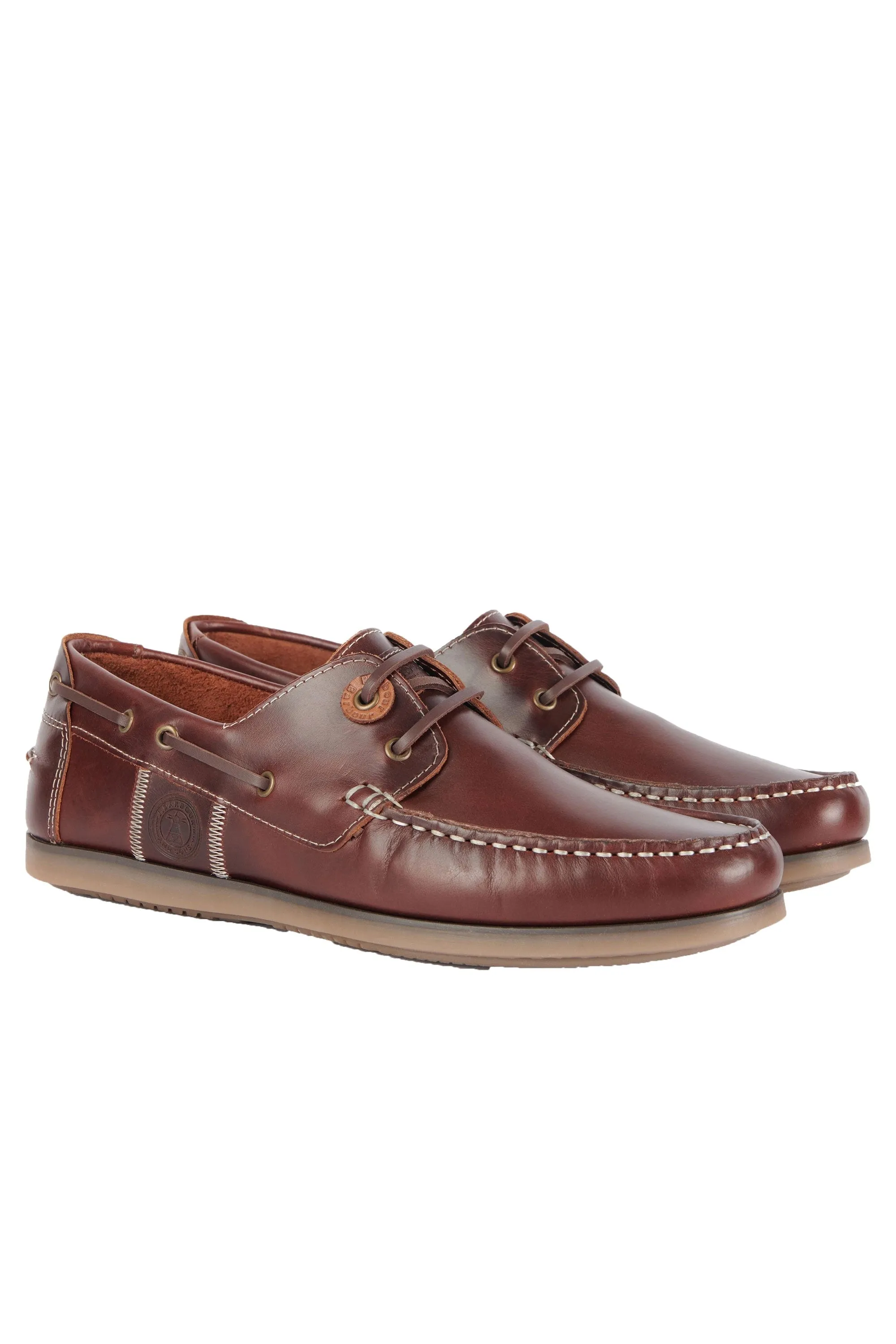 Barbour Wake Boating Shoe Mahogany
