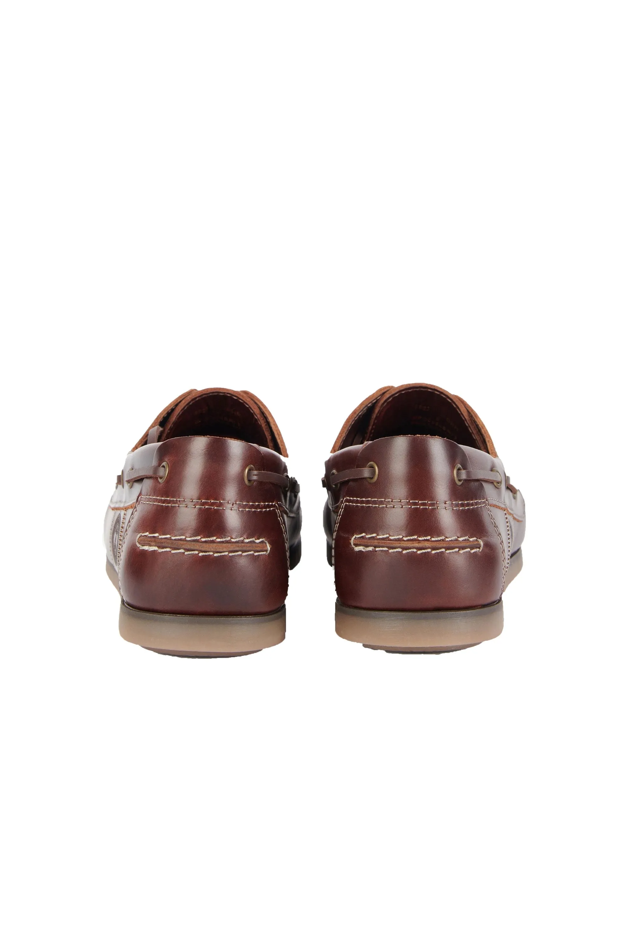 Barbour Wake Boating Shoe Mahogany