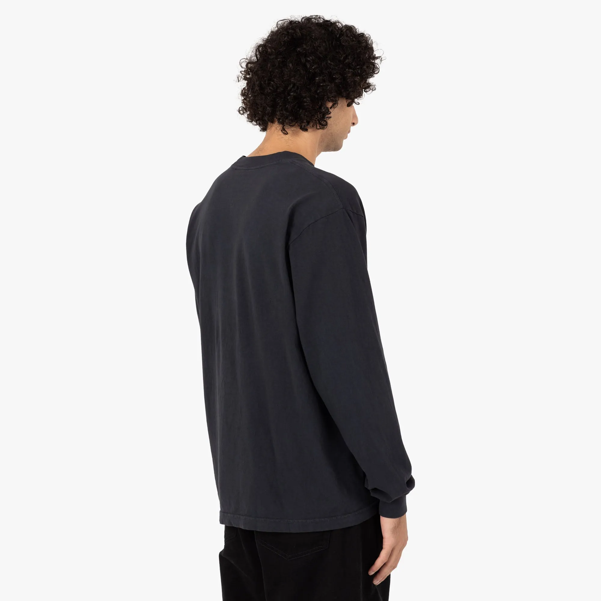 b.Eautiful Left Logo Long Sleeve Shirt / Black