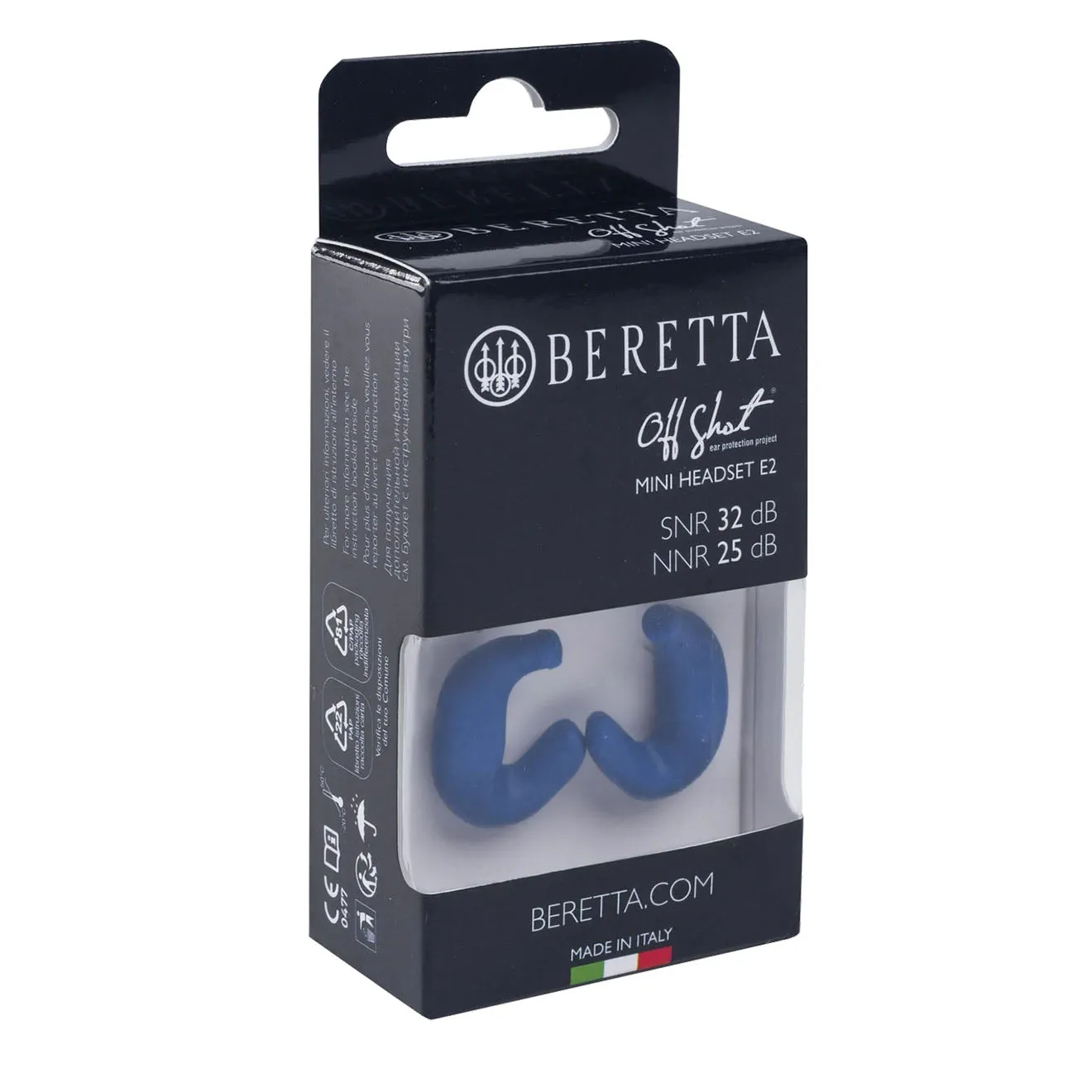 Beretta Mini Headset E2 Blue Beretta