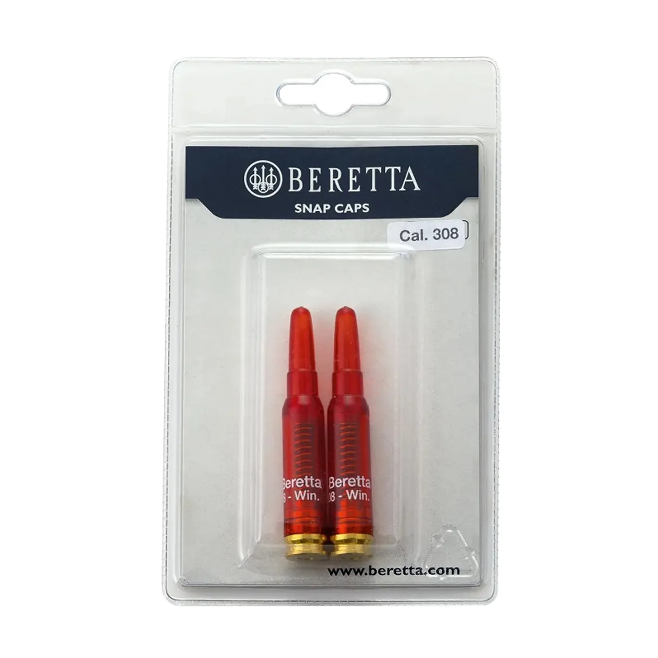 Beretta Rifle Snap Caps Cal. 308 W Red