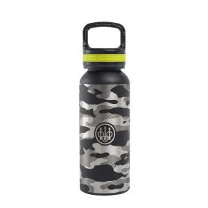 Beretta Water Bottle 16oz Black Camo
