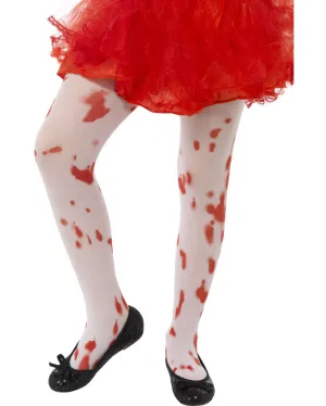Blood Splattered Girls Tights