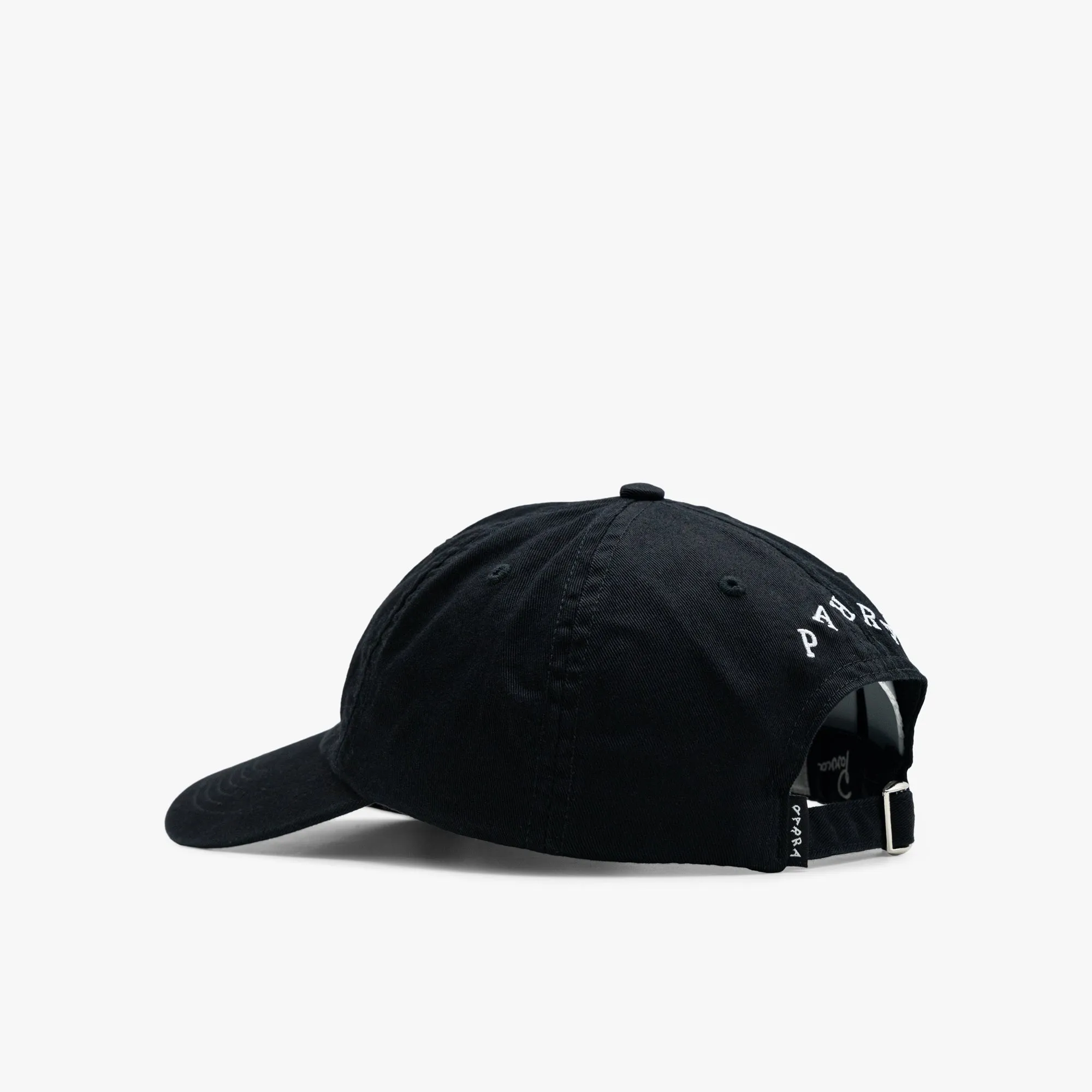 by Parra Spikey Legs 6 Panel Hat Black