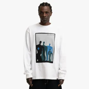 by Parra The Visitors Longsleeve White
