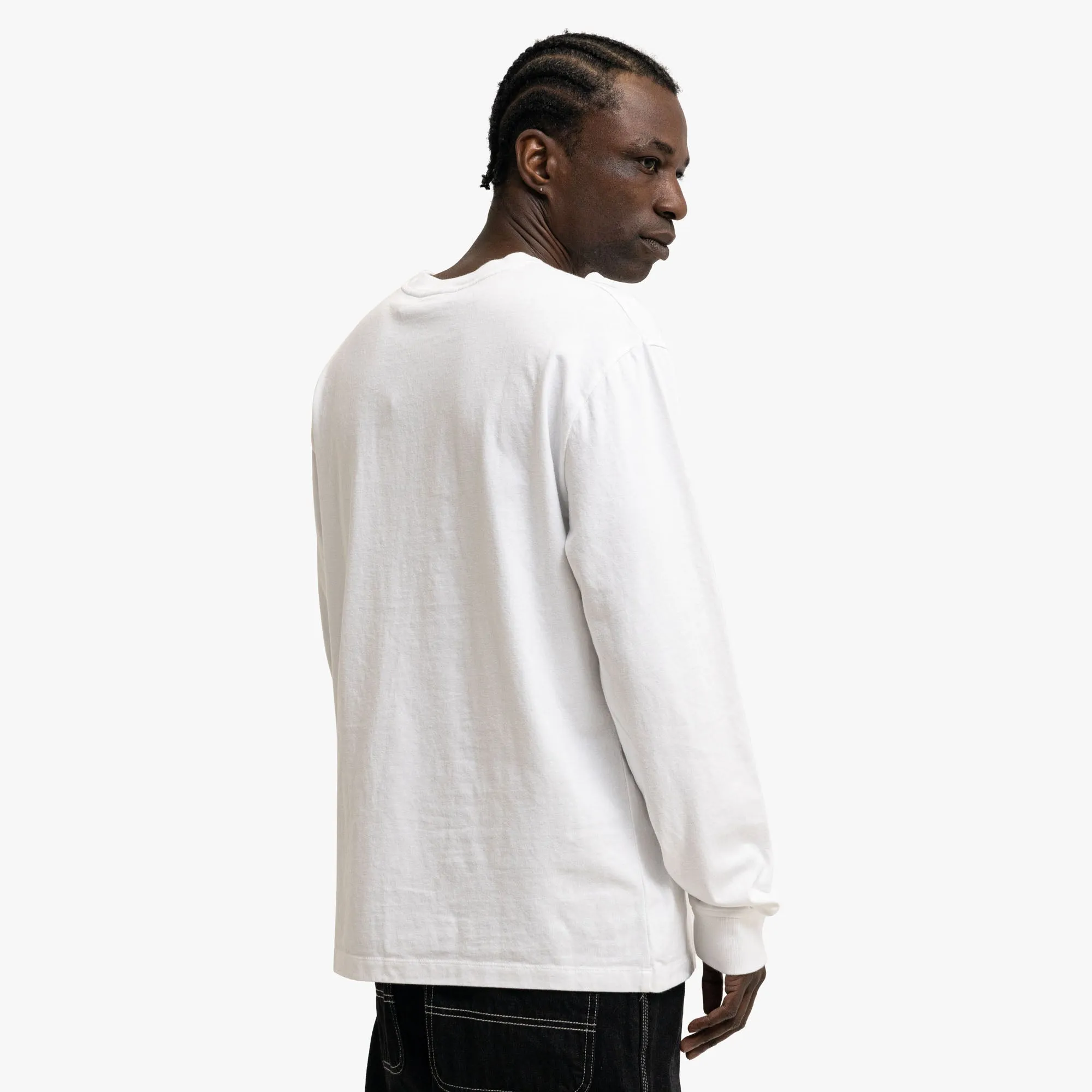 by Parra The Visitors Longsleeve White