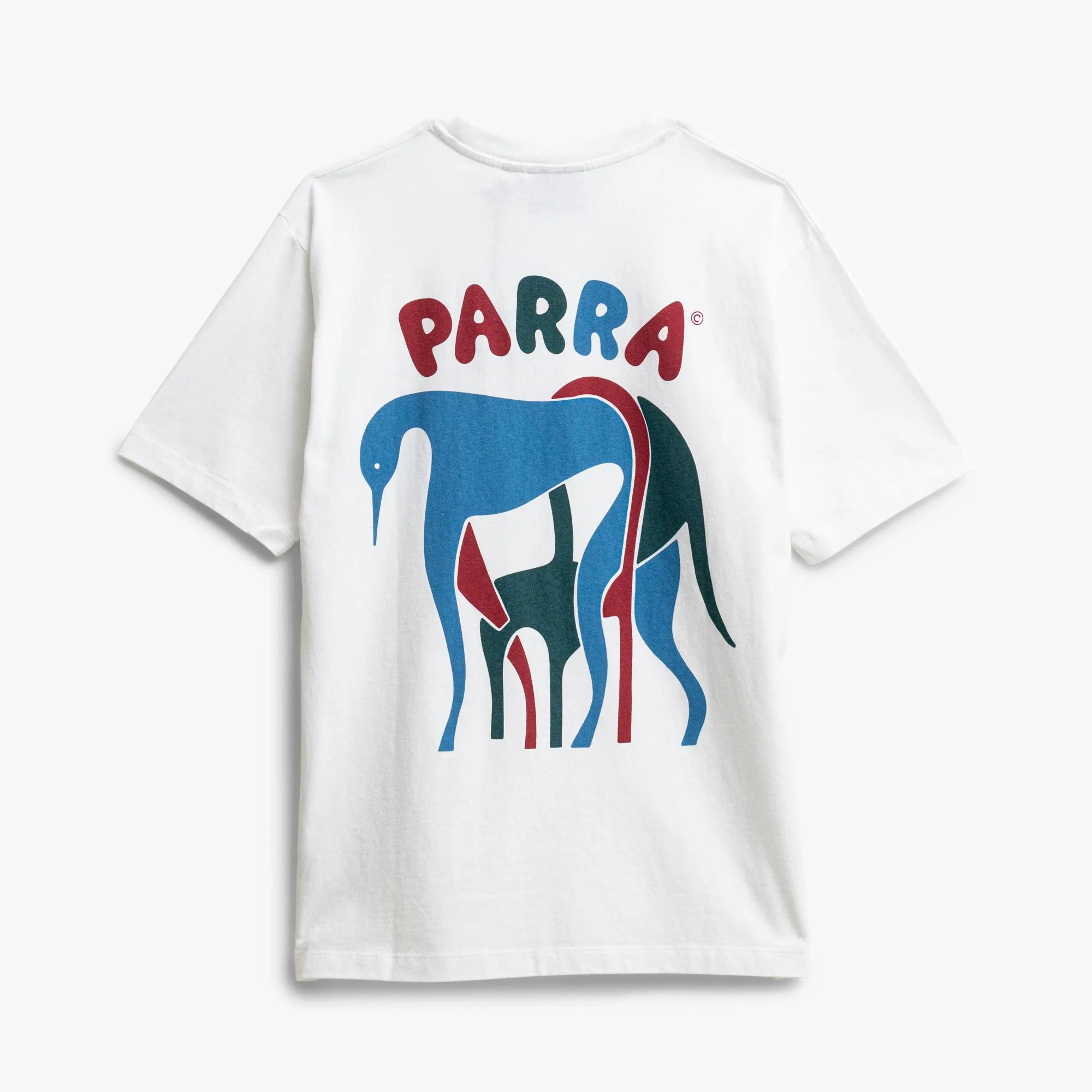 by Parra This Damn Chair T-Shirt White