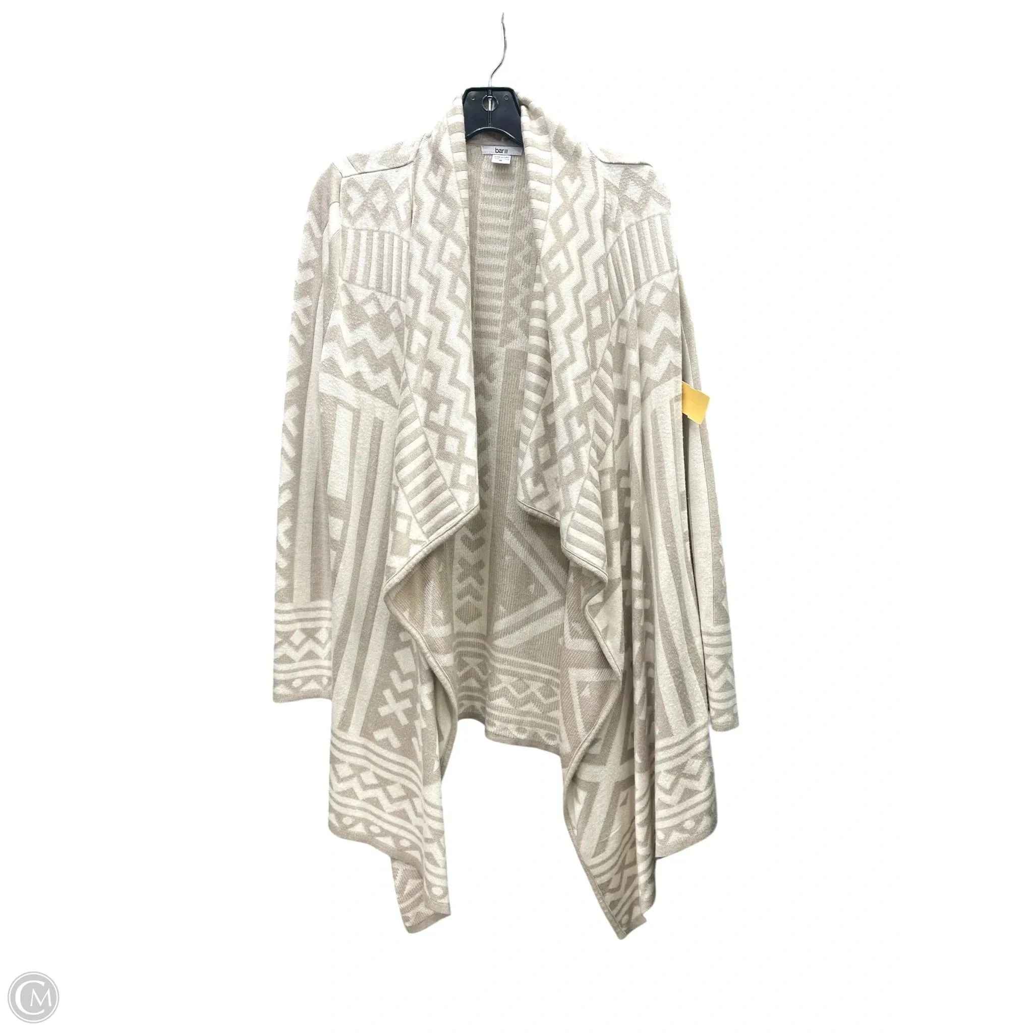 Cardigan By Bar Iii In Cream, Size: M