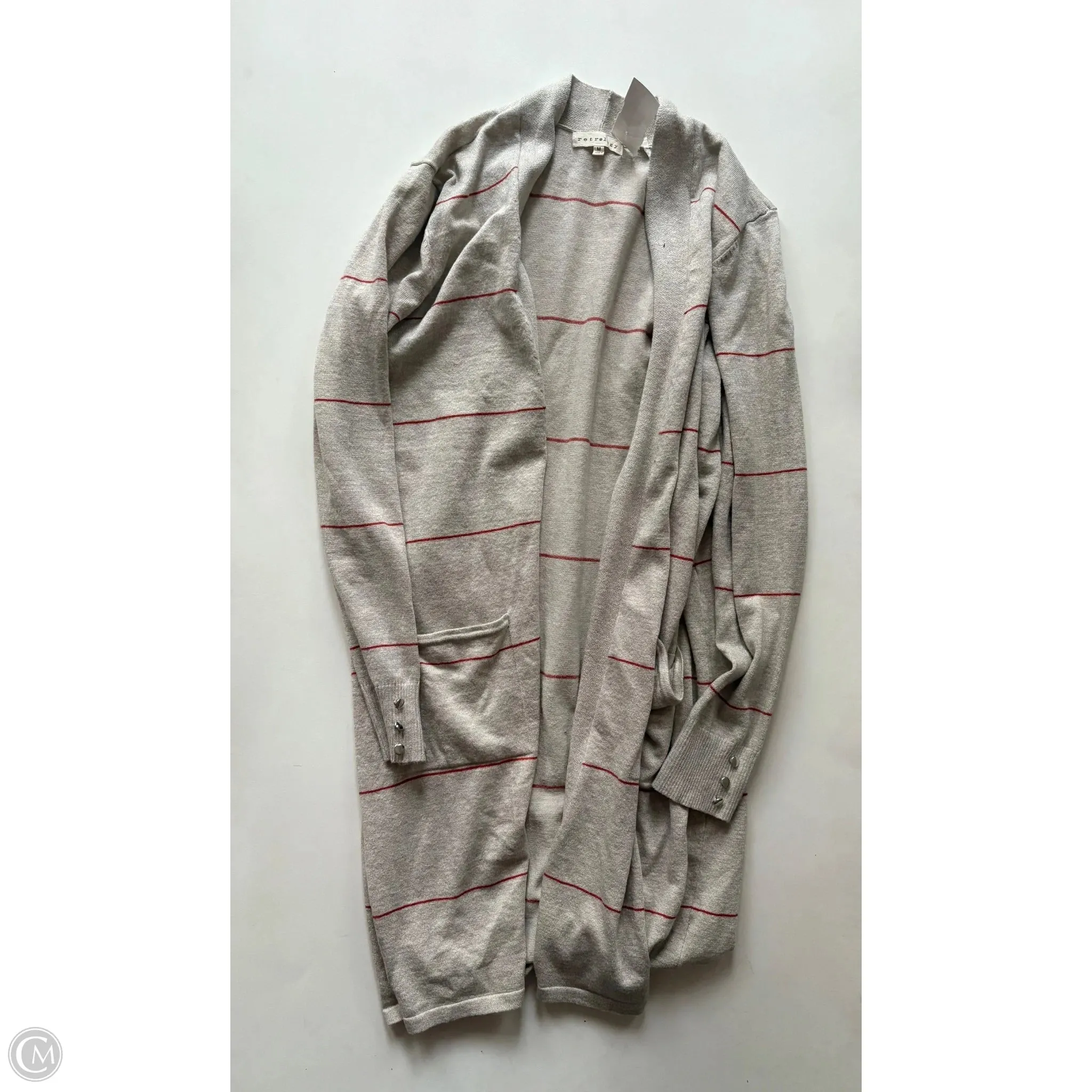 Cardigan By Retrology In Striped Pattern, Size: M