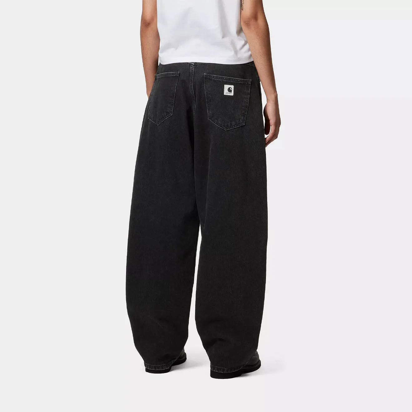 Carhartt WIP Womens Brandon Pant Black Stone Washed
