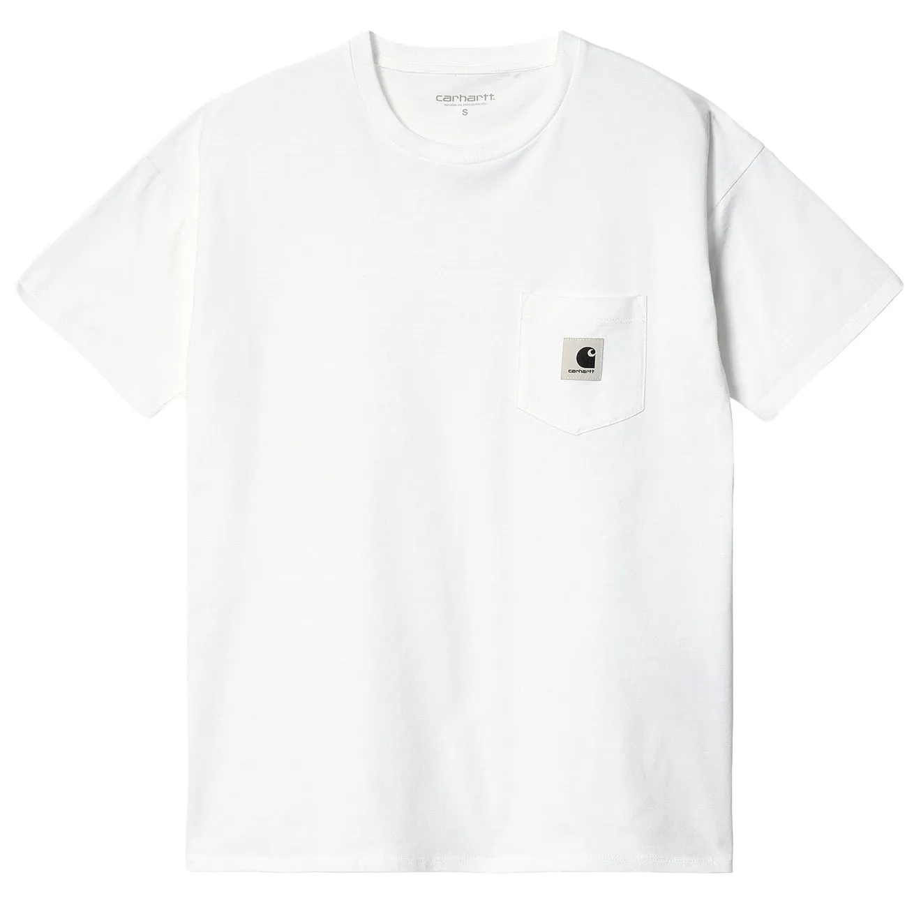 Carhartt WIP Womens S/S Pocket T-Shirt White