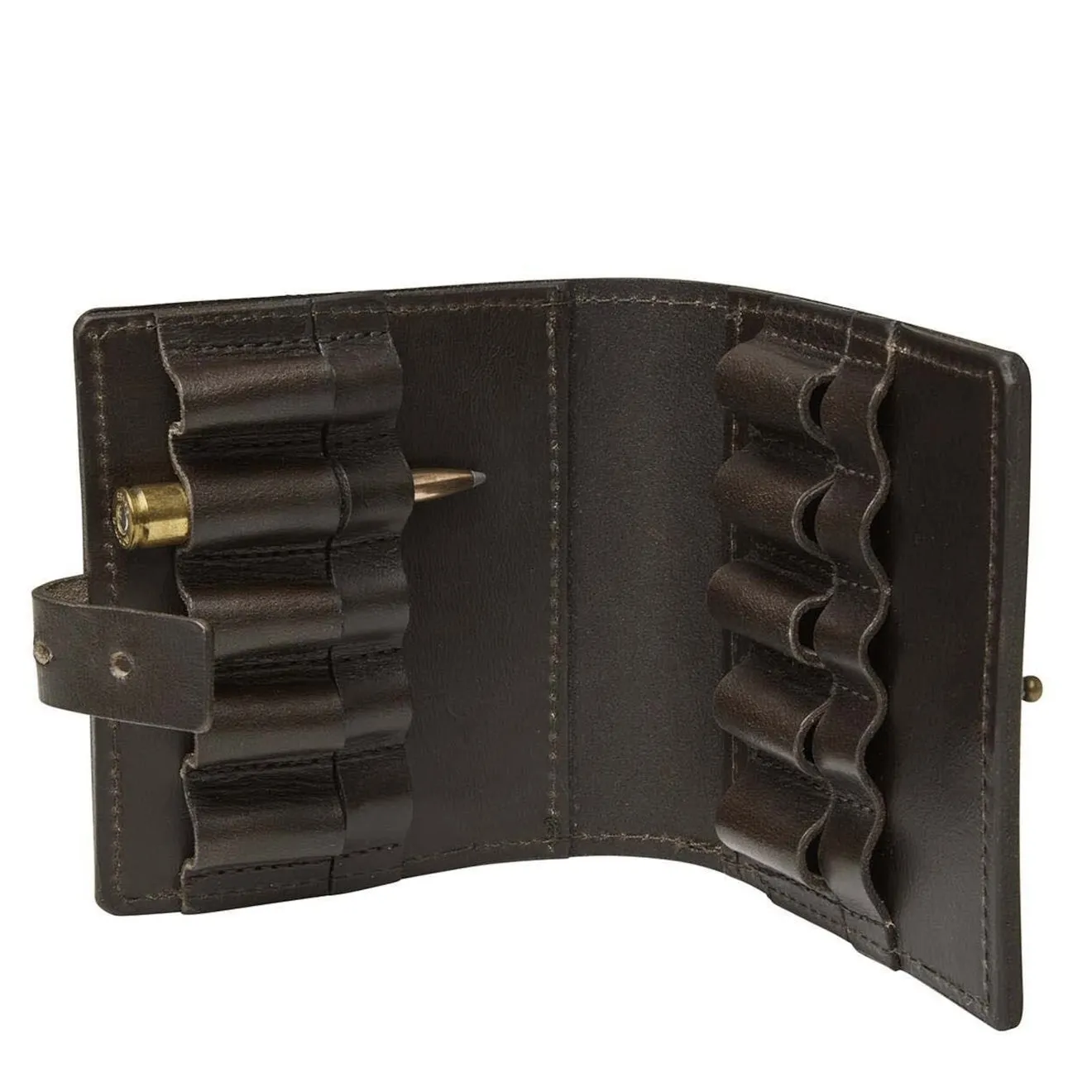 Chevalier Aim Leather Cartridge Case Leather Brown