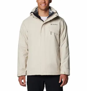 Columbia Men Brown Omni-Heat Reflective Bugaboo III Inetrchangeable Jacket