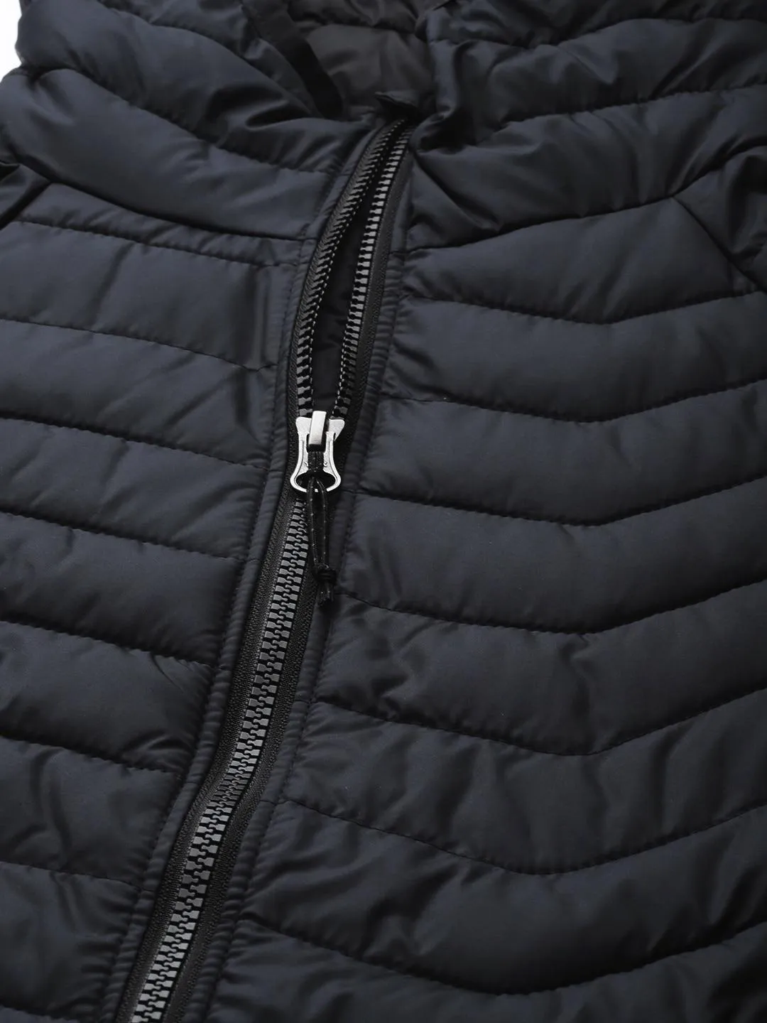 Columbia Women Black Omni-Heat Reflective Powder Lite Hooded Jacket