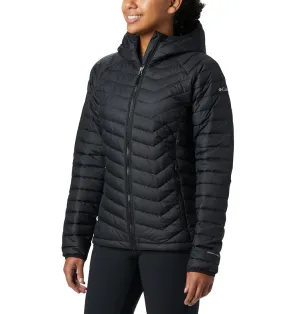 Columbia Women Black Omni-Heat Reflective Powder Lite Hooded Jacket