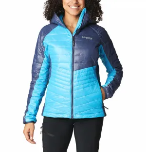 Columbia Women Blue Omni-Heat Infinity Platinum Peak Hooded Jacket