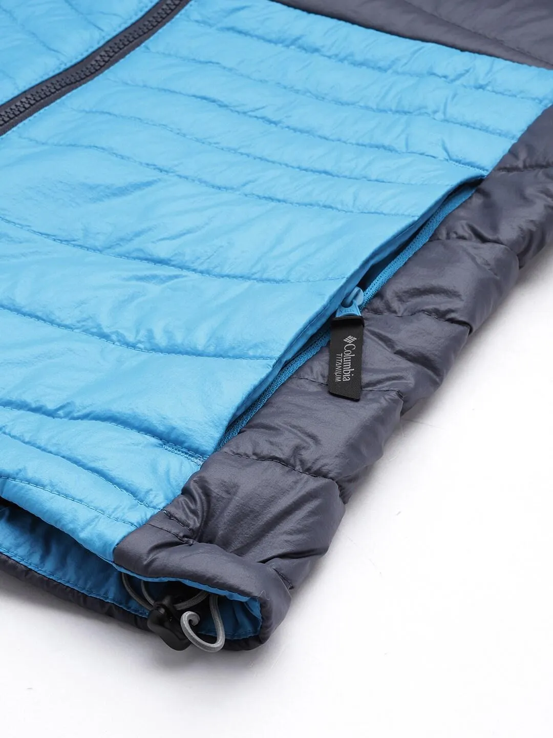 Columbia Women Blue Omni-Heat Infinity Platinum Peak Hooded Jacket