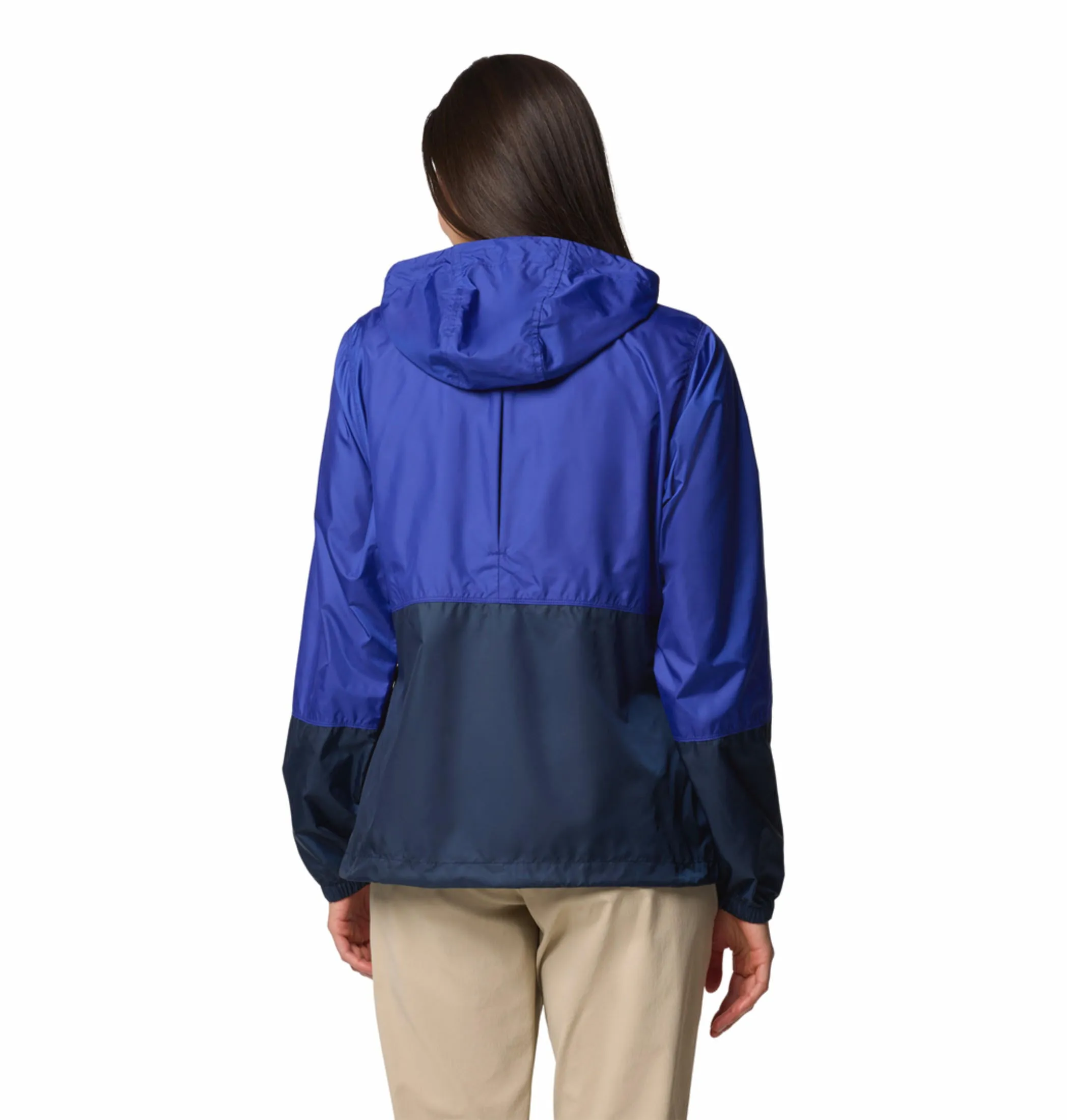 Columbia Women Blue Omni-Shade Flash Forward II Windbreaker Jacket