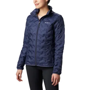 Columbia Women Navy Blue Omni-Heat Reflective Delta Ridge Down Jacket