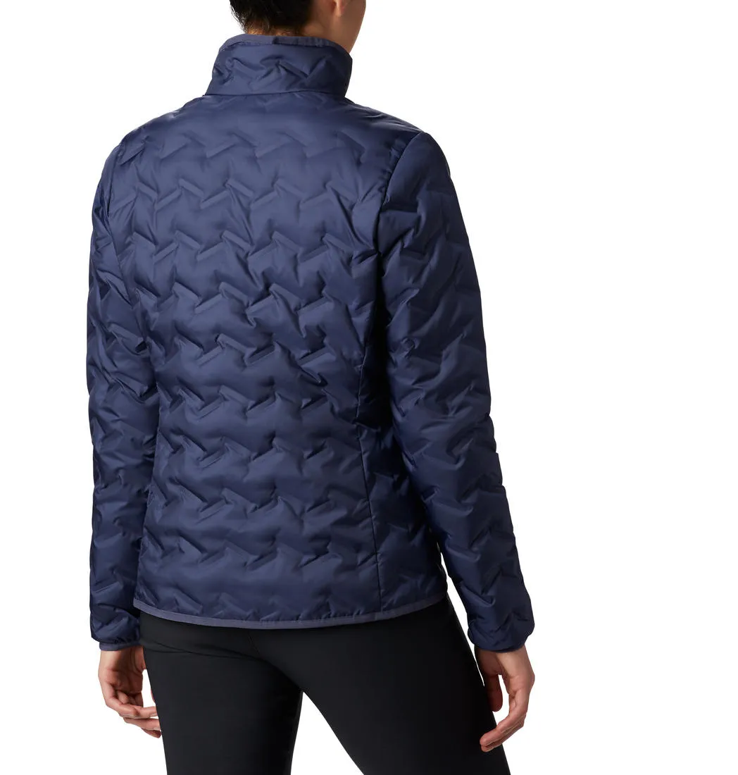 Columbia Women Navy Blue Omni-Heat Reflective Delta Ridge Down Jacket