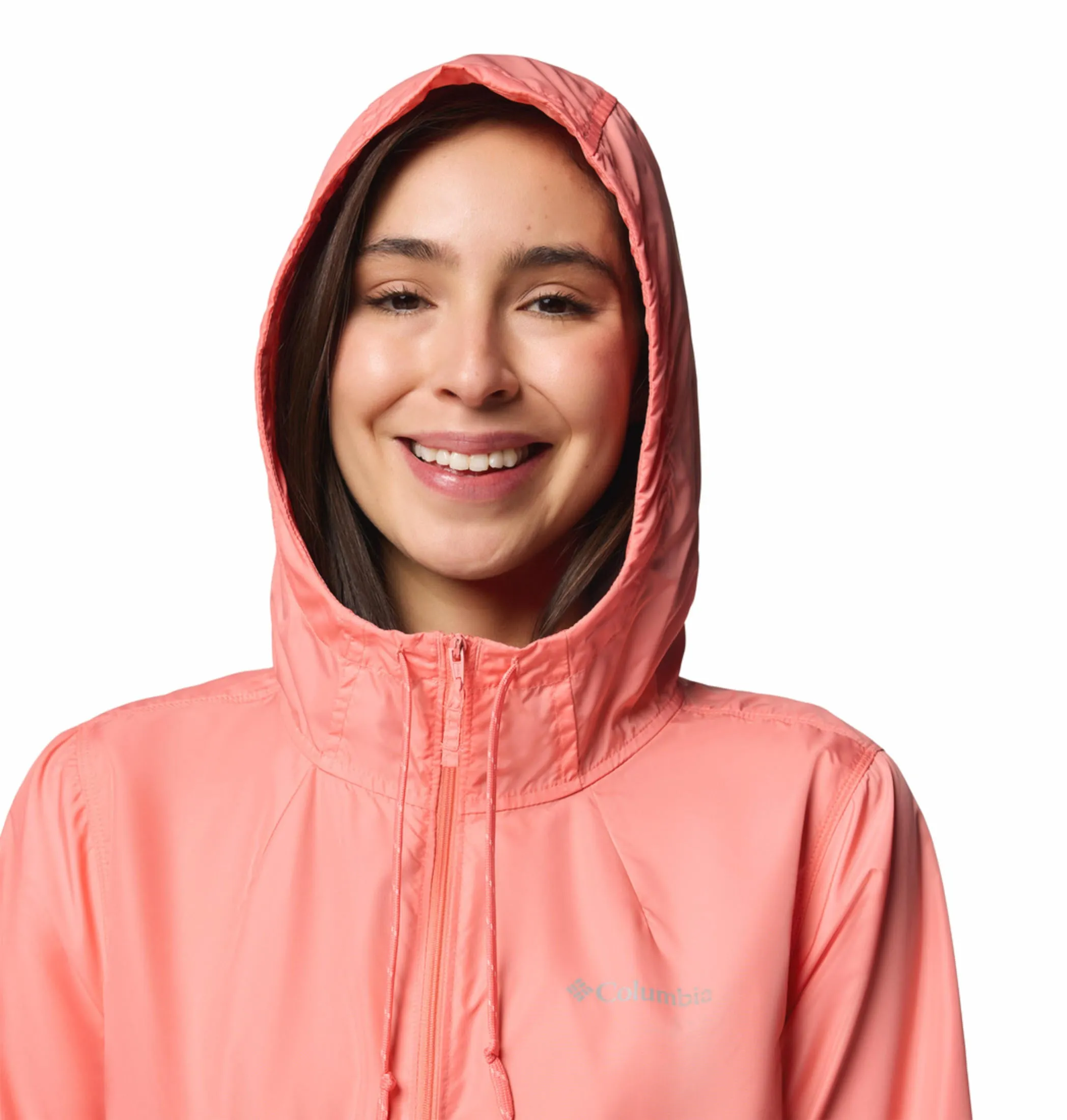 Columbia Women Pink Omni-Shade Flash Forward II Windbreaker Jacket