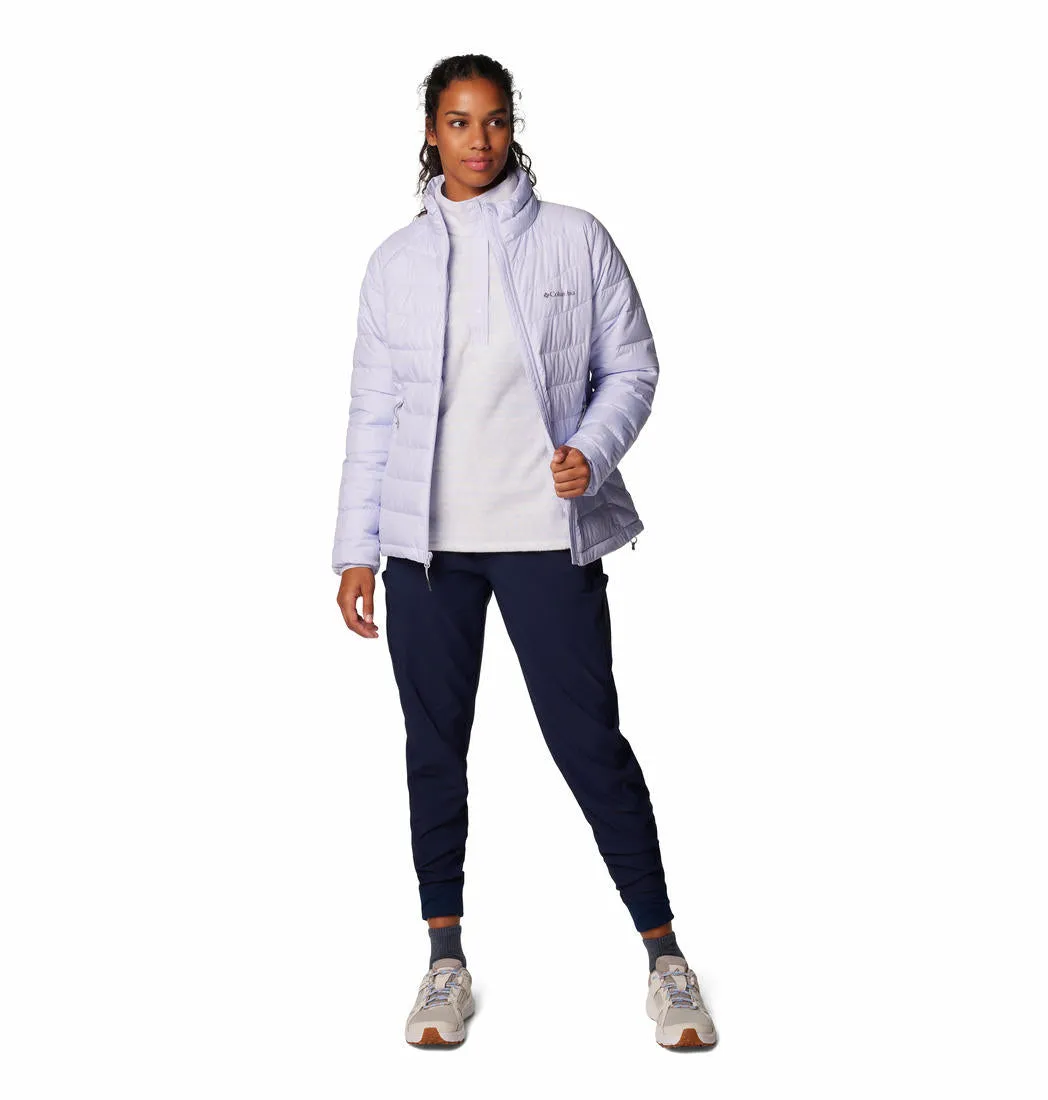 Columbia Women Purple Omni-Heat Reflective Powder Lite II Jacket