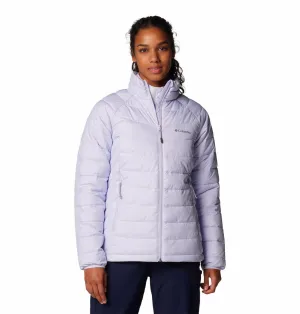 Columbia Women Purple Omni-Heat Reflective Powder Lite II Jacket