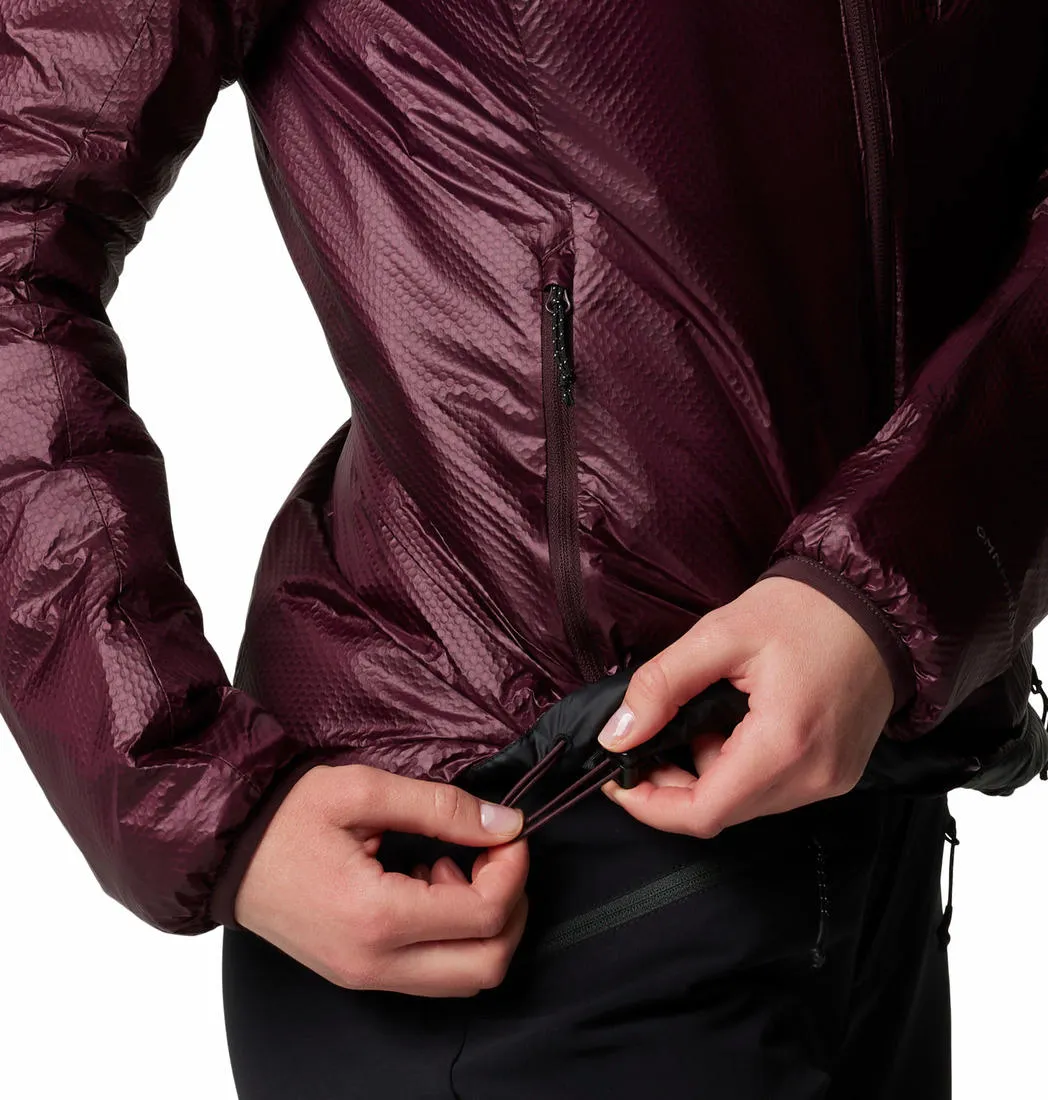Columbia Women Red Omni-Heat Infinity Arch Rock II Hooded Jacket