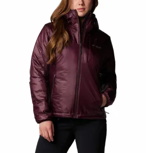 Columbia Women Red Omni-Heat Infinity Arch Rock II Hooded Jacket
