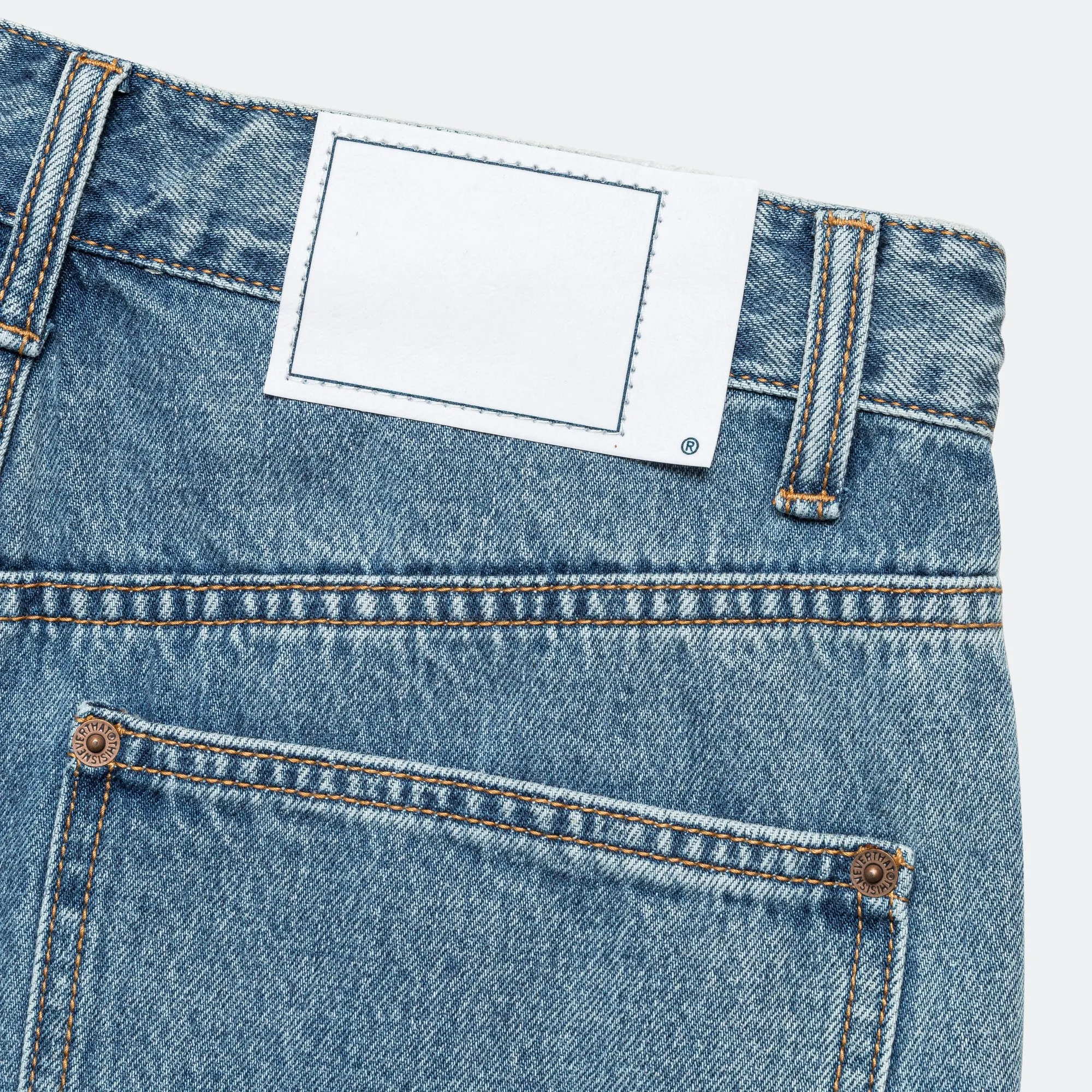Denim Carpenter Pant - Washed Blue