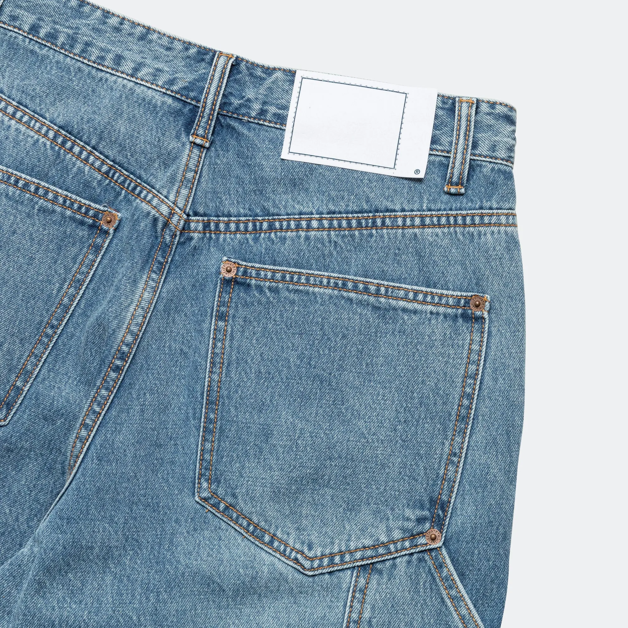 Denim Carpenter Pant - Washed Blue
