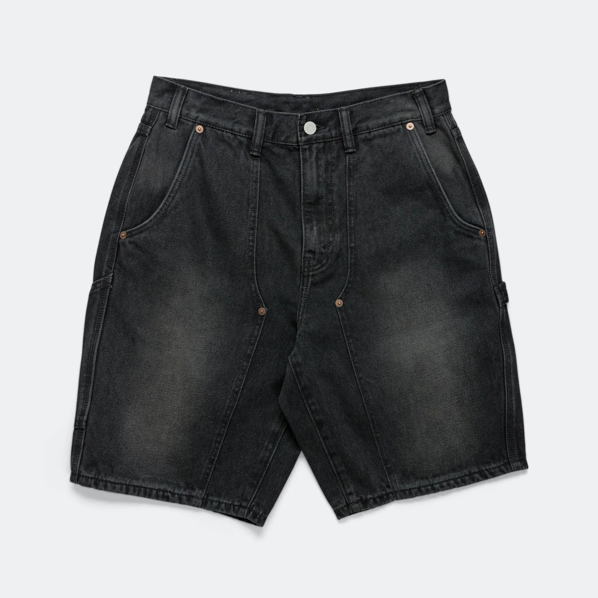 Denim Carpenter Short - Black