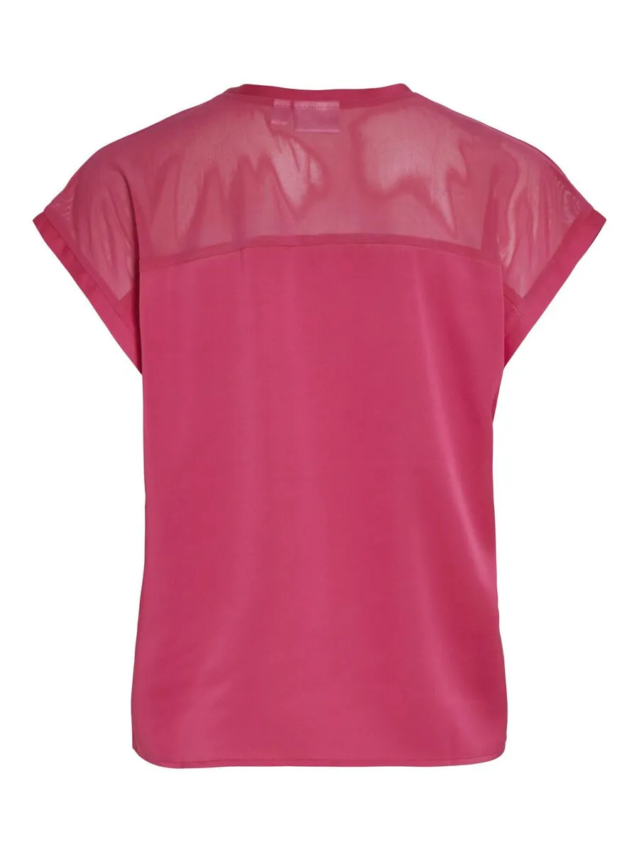 Elle Satin Top (Cabaret)