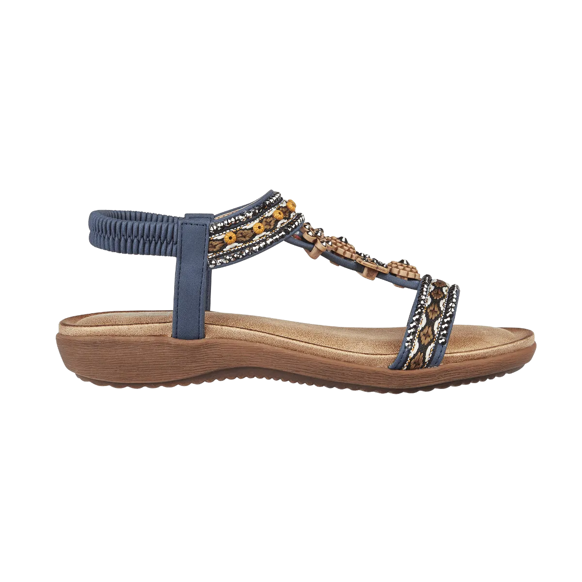Estepona - Ladies Lightweight Sandal in Navy