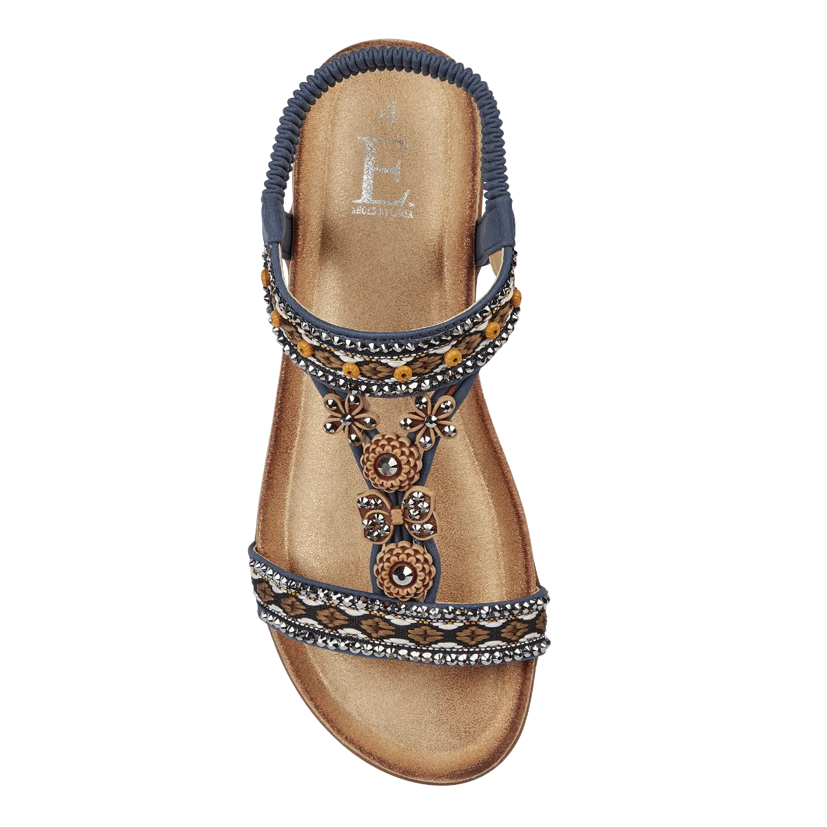 Estepona - Ladies Lightweight Sandal in Navy