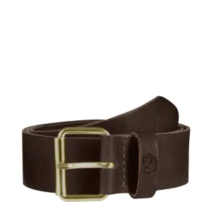 Fjallraven Singi Belt 4cm Leather Brown