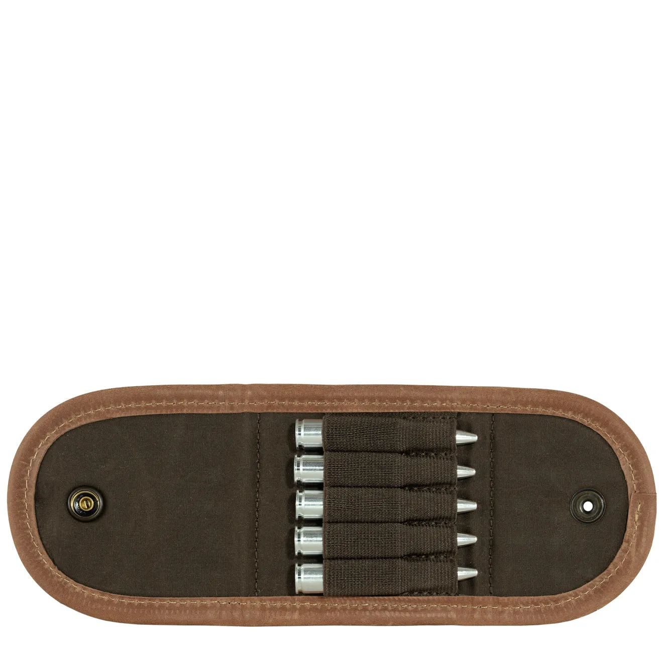 Fjallraven Varmland 5 Bullet Case Dark Olive / Brown