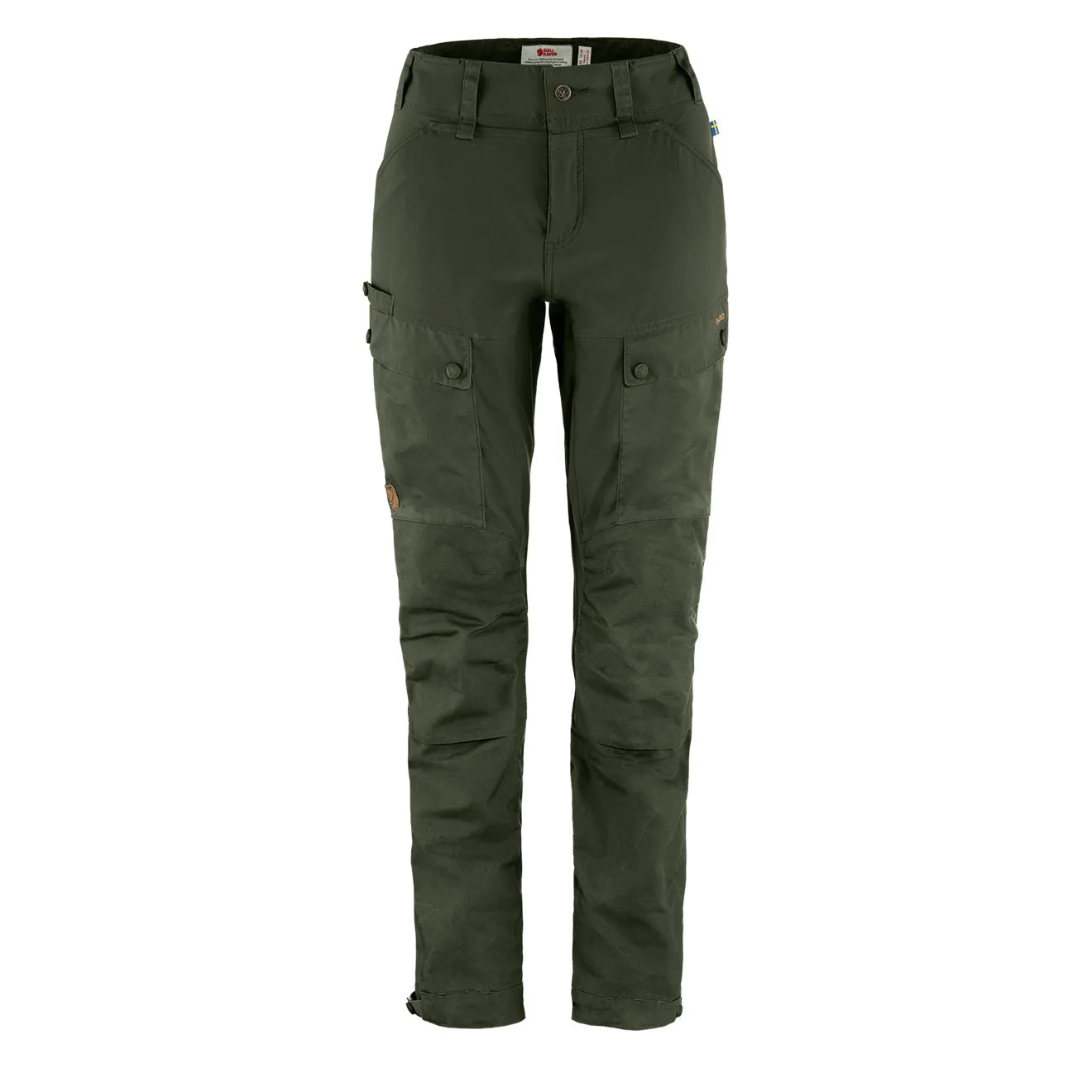 Fjallraven Womens Forest Hybrid Trousers Deep Forest